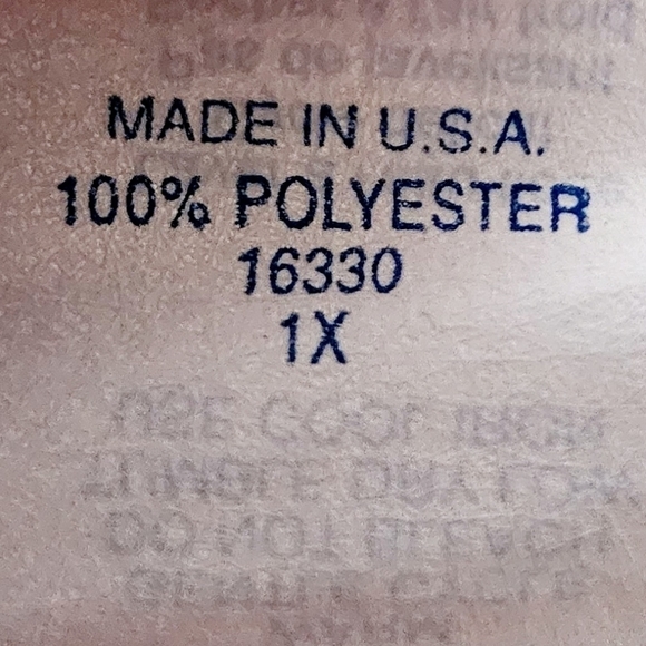 Vintage Tiffany's Closet Silky Sheer Floral Applique Women's 1X Lingerie Top EUC - Picture 6 of 7